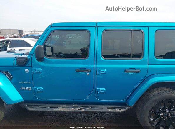 1C4RJXP64RW191584 2024 JEEP WRANGLER Blue Панорамний вид салону 360°