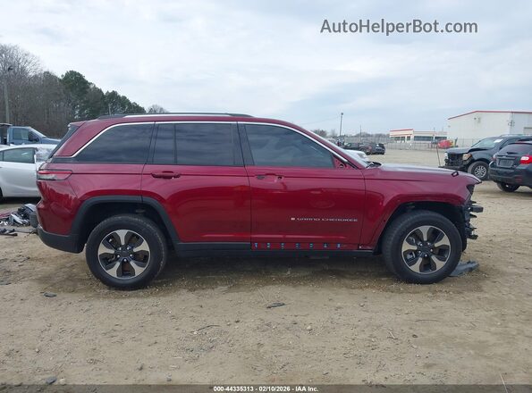 1C4RJYB63PC624291 2023 JEEP GRAND CHEROKEE 4XE Red სალონის 360-გრადუსიანი ხედი