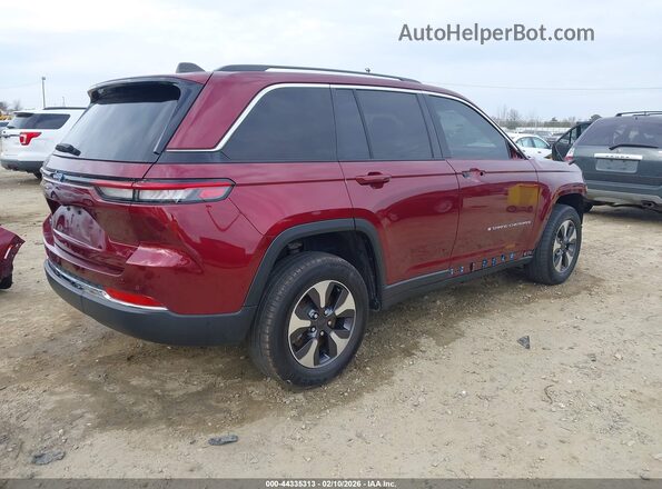 1C4RJYB63PC624291 2023 JEEP GRAND CHEROKEE 4XE Red უკანა მარჯვენა