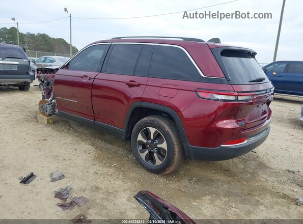 1C4RJYB63PC624291 2023 JEEP GRAND CHEROKEE 4XE Red უკანა მარცხენა