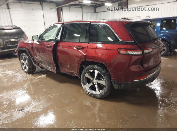 1C4RJYB64PC650477 2023 JEEP GRAND CHEROKEE 4XE Red Rear left