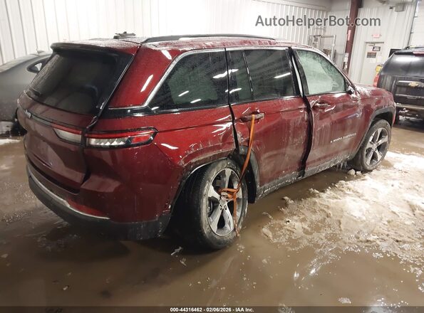 1C4RJYB64PC650477 2023 JEEP GRAND CHEROKEE 4XE Red Rear right