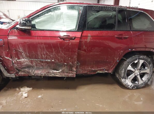 1C4RJYB64PC650477 2023 JEEP GRAND CHEROKEE 4XE Red Front view