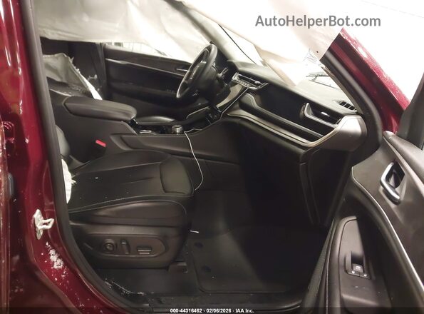 1C4RJYB64PC650477 2023 JEEP GRAND CHEROKEE 4XE Red Front interior view