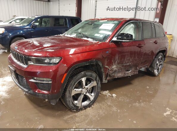 1C4RJYB64PC650477 2023 JEEP GRAND CHEROKEE 4XE Red Front left