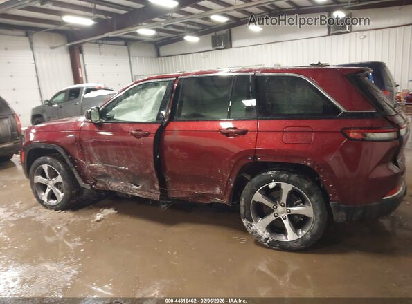 1C4RJYB64PC650477 2023 JEEP GRAND CHEROKEE 4XE Red Rear interior view