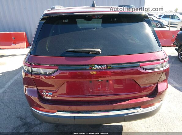 1C4RJYB69PC612131 2023 JEEP GRAND CHEROKEE 4XE Red 