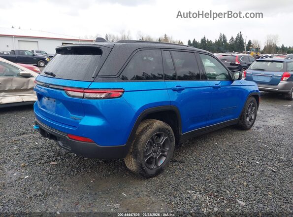 1C4RJYC60P8884004 2023 JEEP GRAND CHEROKEE 4XE Blue Rear right