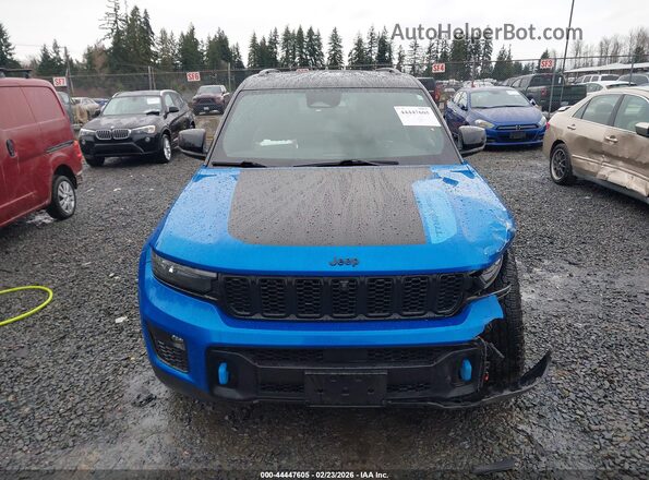 1C4RJYC60P8884004 2023 JEEP GRAND CHEROKEE 4XE Blue Rear interior view