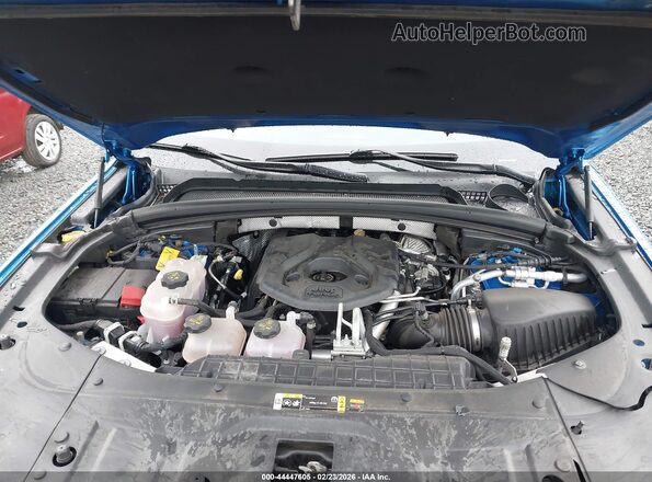 1C4RJYC60P8884004 2023 JEEP GRAND CHEROKEE 4XE Blue Rear view