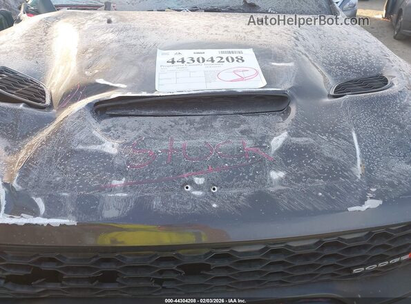 1C4SDHCT1PC675382 2023 DODGE DURANGO Black Вид ззаду