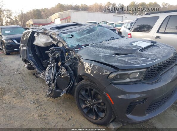 1C4SDHCT1PC675382 2023 DODGE DURANGO Black Вид спереду