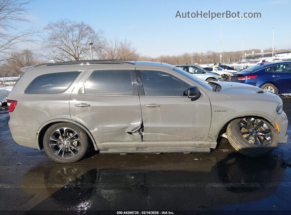 1C4SDJCT1NC198490 2022 DODGE DURANGO Gray ხელსაწყოთა პანელის ხედი