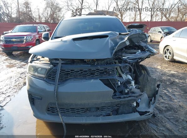 1C4SDJCT5MC863129 2021 DODGE DURANGO Gray Սարքավորումների վահանակի տեսք