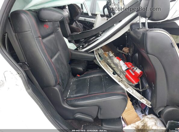 1C4SDJCT8GC486414 2016 DODGE DURANGO White VIN კოდის სტიკერის ხედი