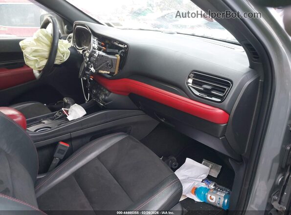 1C4SDJCT8NC133085 2022 DODGE DURANGO Gray Front interior view