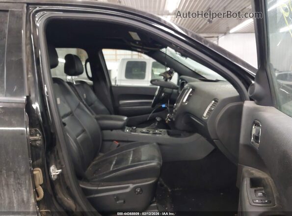 1C4SDJCT9KC599300 2019 DODGE DURANGO Black Вид салону спереду