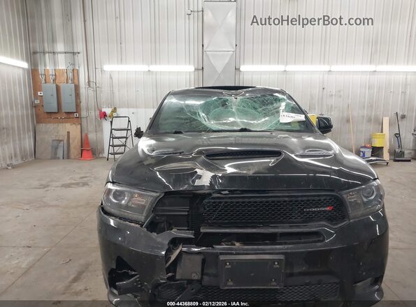 1C4SDJCT9KC599300 2019 DODGE DURANGO Black Вид спереду