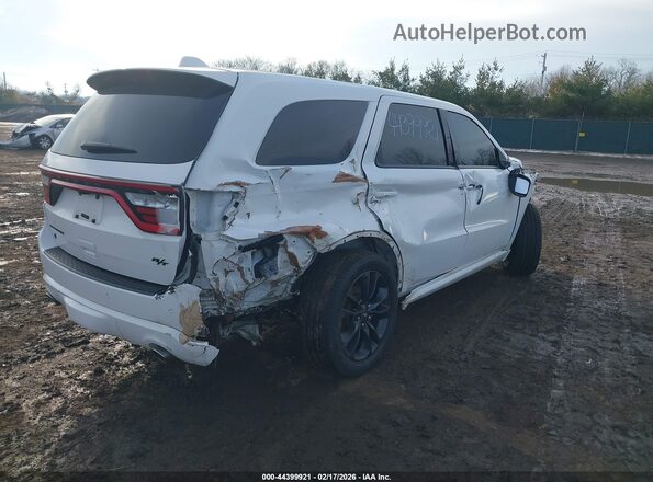 1C4SDJCT9MC849170 2021 DODGE DURANGO Белый Задняя правая четверть