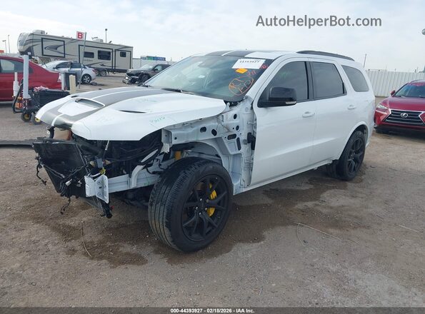 1C4SDJGJ8RC220595 2024 DODGE DURANGO White Vista tres cuartos delantera izquierda
