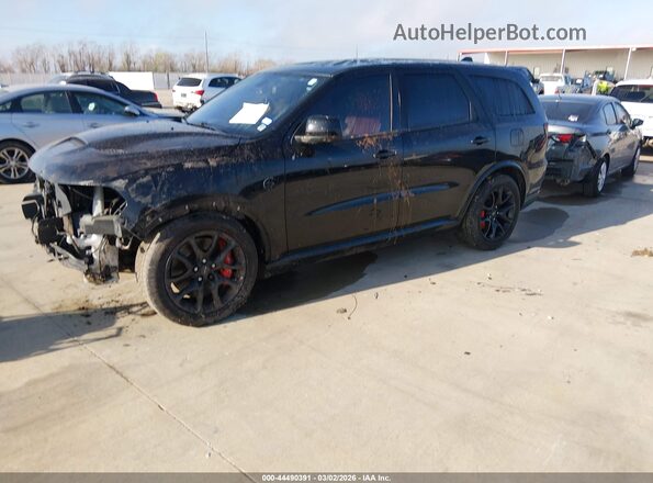 1C4SDJH95MC820102 2021 DODGE DURANGO Black Առջևի ձախ երեք քառորդ տեսարան