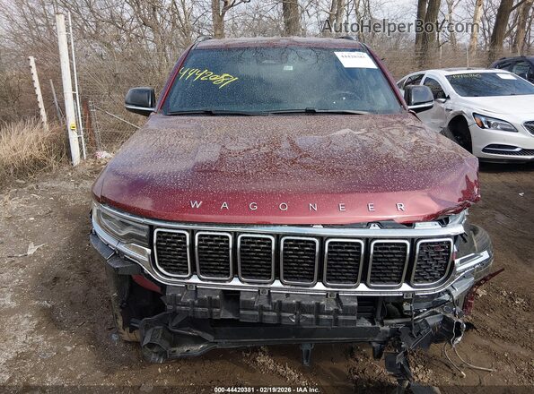 1C4SJSBP2RS131895 2024 JEEP WAGONEER L Красный Вид щитка приборов
