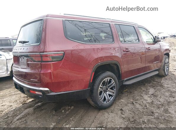 1C4SJSBP2RS131895 2024 JEEP WAGONEER L Красный Задняя правая четверть