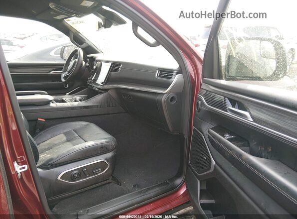 1C4SJSBP2RS131895 2024 JEEP WAGONEER L Красный Вид салона спереди