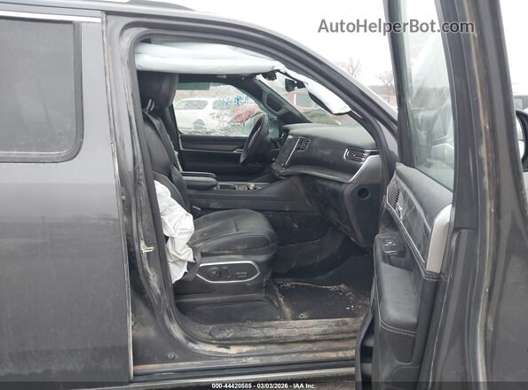 1C4SJSBP5PS507521 2023 JEEP WAGONEER L Gray Front interior view