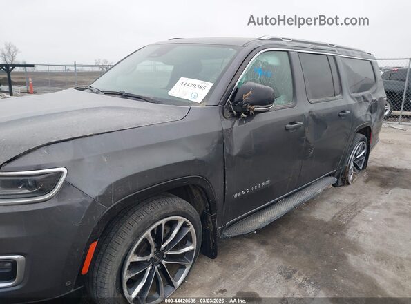 1C4SJSBP5PS507521 2023 JEEP WAGONEER L Gray Front view