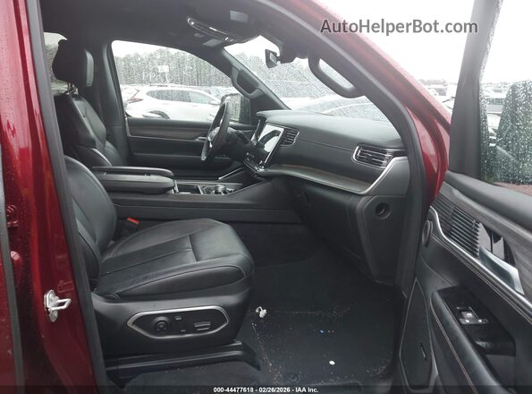 1C4SJSDP2RS168099 2024 JEEP WAGONEER L Red Front interior view