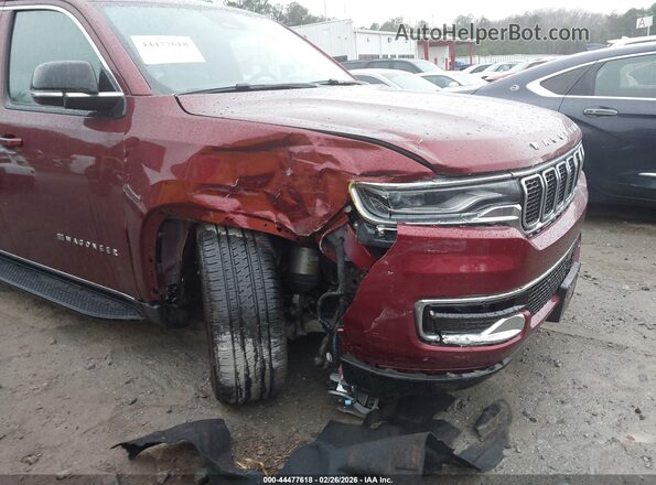 1C4SJSDP2RS168099 2024 JEEP WAGONEER L Red Front view