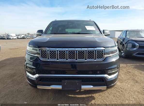 1C4SJSGP3RS170570 2024 JEEP GRAND WAGONEER L Blue Вид щитка приладів