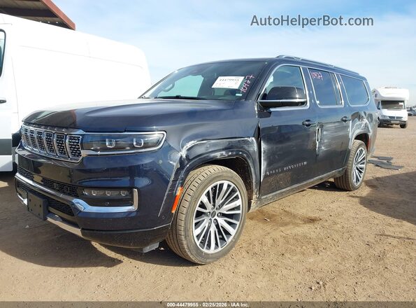1C4SJSGP3RS170570 2024 JEEP GRAND WAGONEER L Blue Вид спереду
