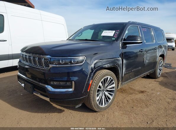 1C4SJSGP3RS170570 2024 JEEP GRAND WAGONEER L Blue Передня ліва чверть