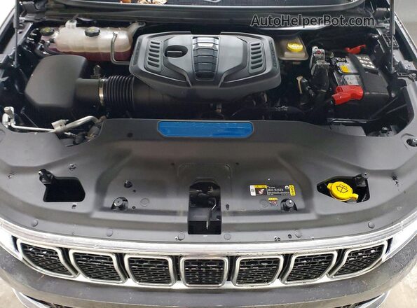 1C4SJVBP1SS525072 2025 JEEP WAGONEER Black Vista del compartimento del motor
