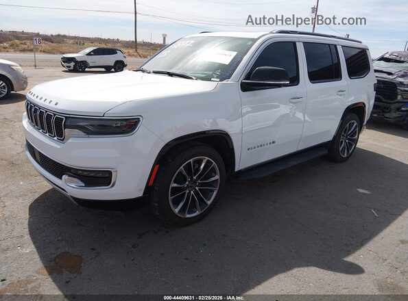 1C4SJVBP2RS113513 2024 JEEP WAGONEER White Vista tres cuartos delantera izquierda