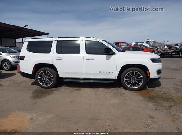 1C4SJVBP2RS113513 2024 JEEP WAGONEER White Vista del cuadro de instrumentos