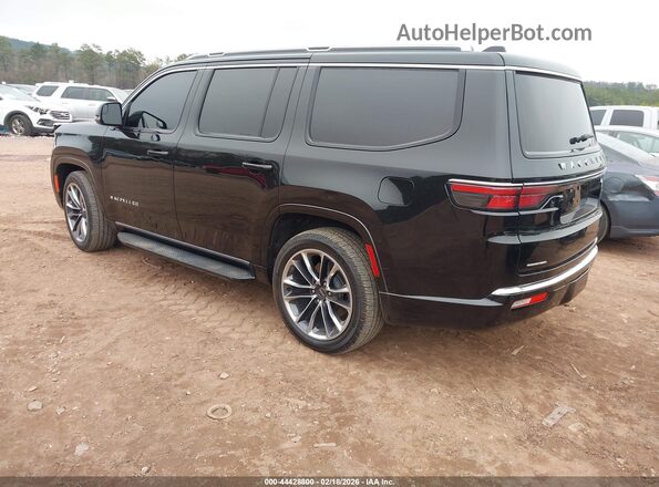 1C4SJVBP6PS534633 2023 JEEP WAGONEER Черный Задняя левая четверть
