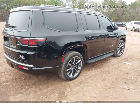1C4SJVBP6PS534633 2023 JEEP WAGONEER Черный Задняя правая четверть