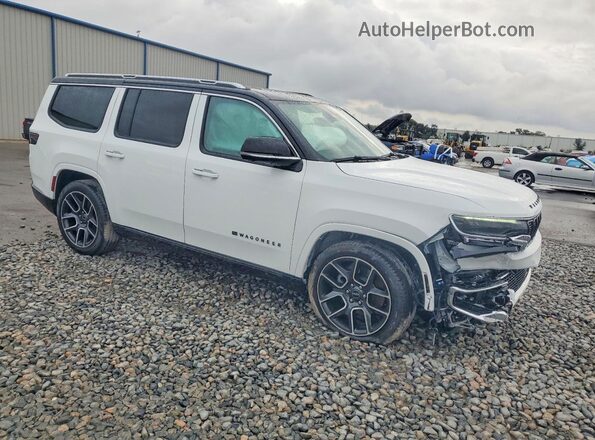 1C4SJVDP4SS529405 2025 JEEP WAGONEER Белый Передняя правая четверть