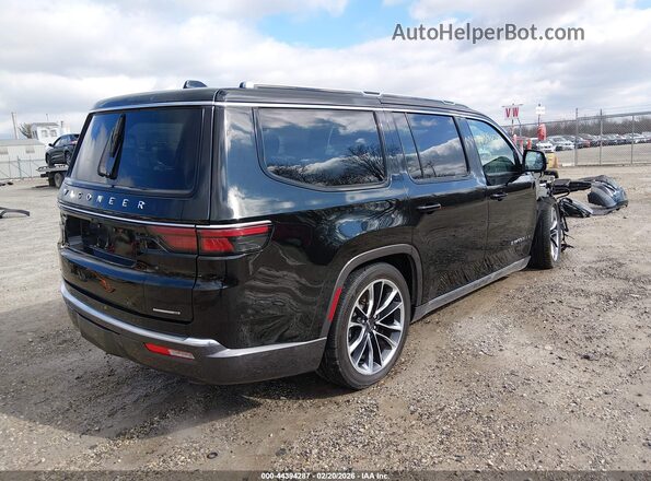 1C4SJVDT3NS129689 2022 JEEP WAGONEER Black Rear right