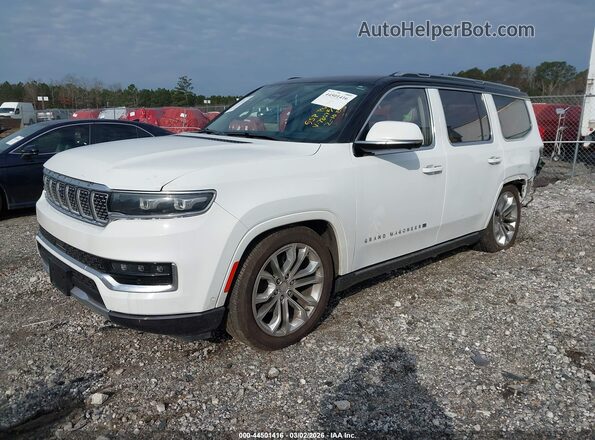 1C4SJVFP0NS117807 2022 JEEP GRAND WAGONEER White Передня ліва чверть