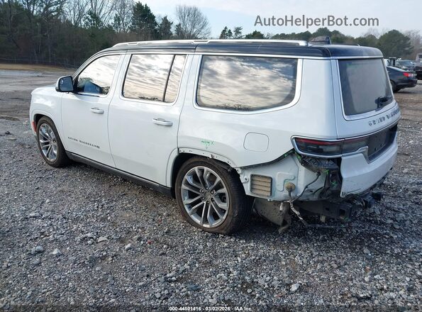 1C4SJVFP0NS117807 2022 JEEP GRAND WAGONEER White Задня ліва чверть