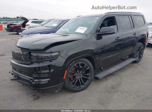 1C4SJVFP7RS155606 2024 JEEP GRAND WAGONEER Black Vista tres cuartos delantera izquierda