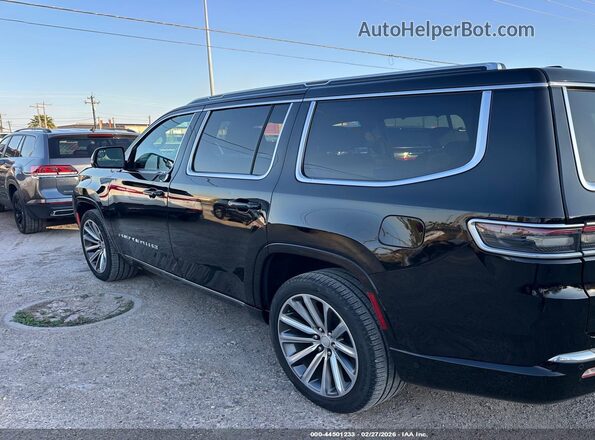 1C4SJVFPXPS506571 2023 JEEP GRAND WAGONEER Black Հետևի ձախ