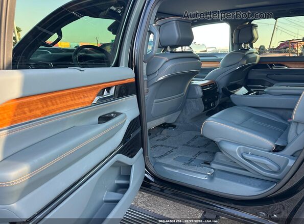 1C4SJVFPXPS506571 2023 JEEP GRAND WAGONEER Black Սարքավորումների վահանակի տեսք