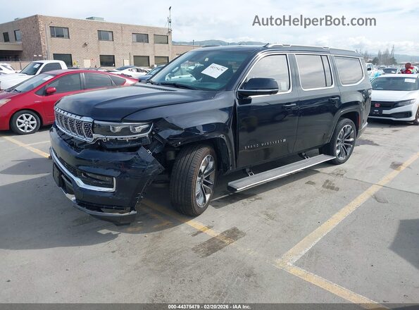 1C4SJVGJ7NS159093 2022 JEEP GRAND WAGONEER Black Vista tres cuartos delantera izquierda