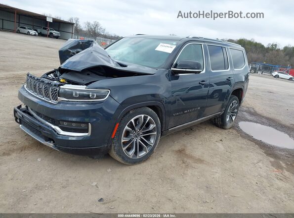 1C4SJVGP2RS154152 2024 JEEP GRAND WAGONEER Blue Vista tres cuartos delantera izquierda