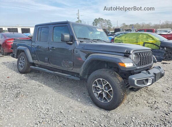 1C6HJTAG0RL121367 2024 JEEP GLADIATOR Black Przód prawy
